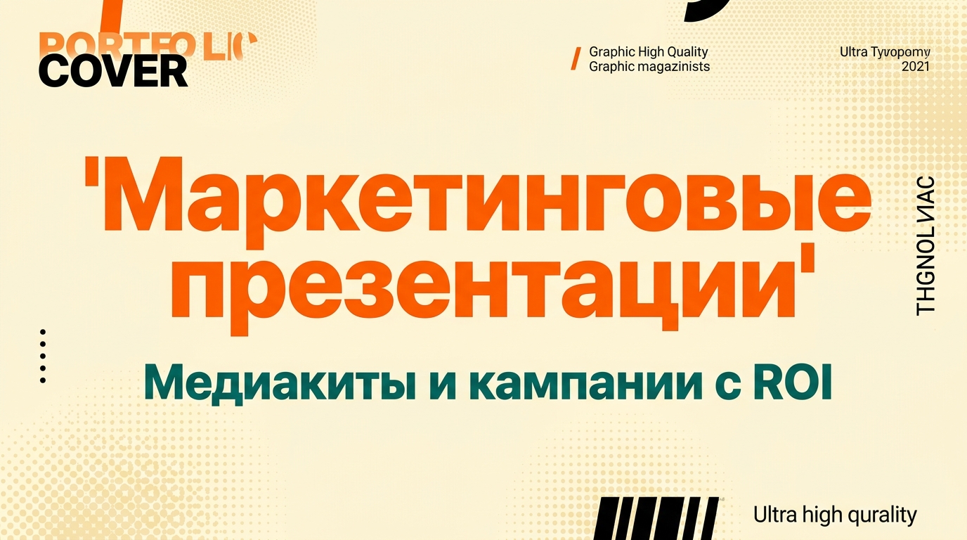 Маркетинговые презентации — пример работы